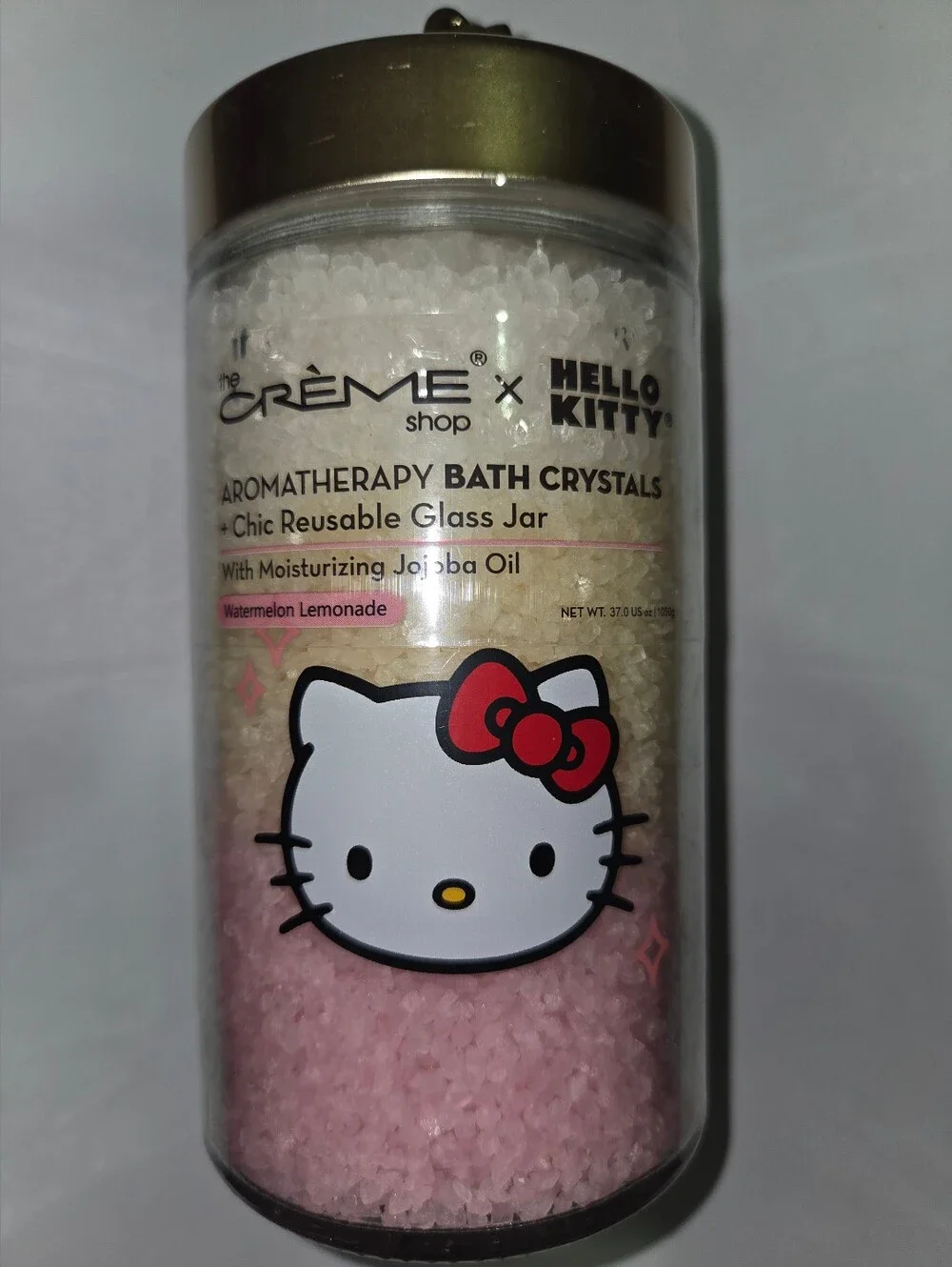 CREME SHOP X Hello Kitty Aromatherapy Bath Crystals Watermelon Lemonade New NIB
